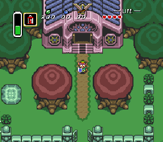 Screenshot Thumbnail / Media File 1 for Legend of Zelda, The - A Link to the Past (USA) [Hack by JaSp v2.0] (Time+Day-Night Cycle)
